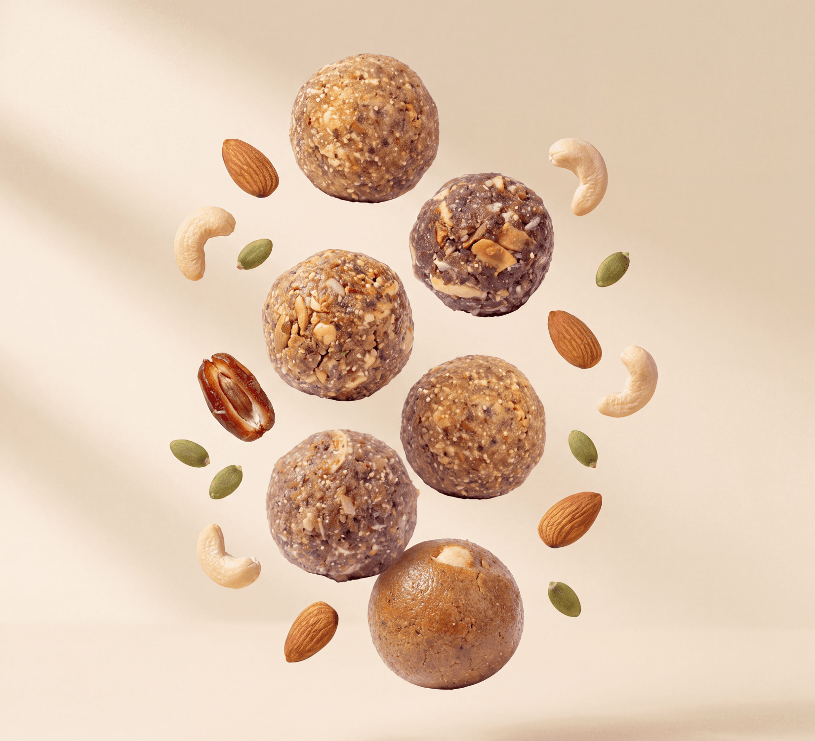 Laddoo Legacy healthy Indian snacks arranged for everyday sharing