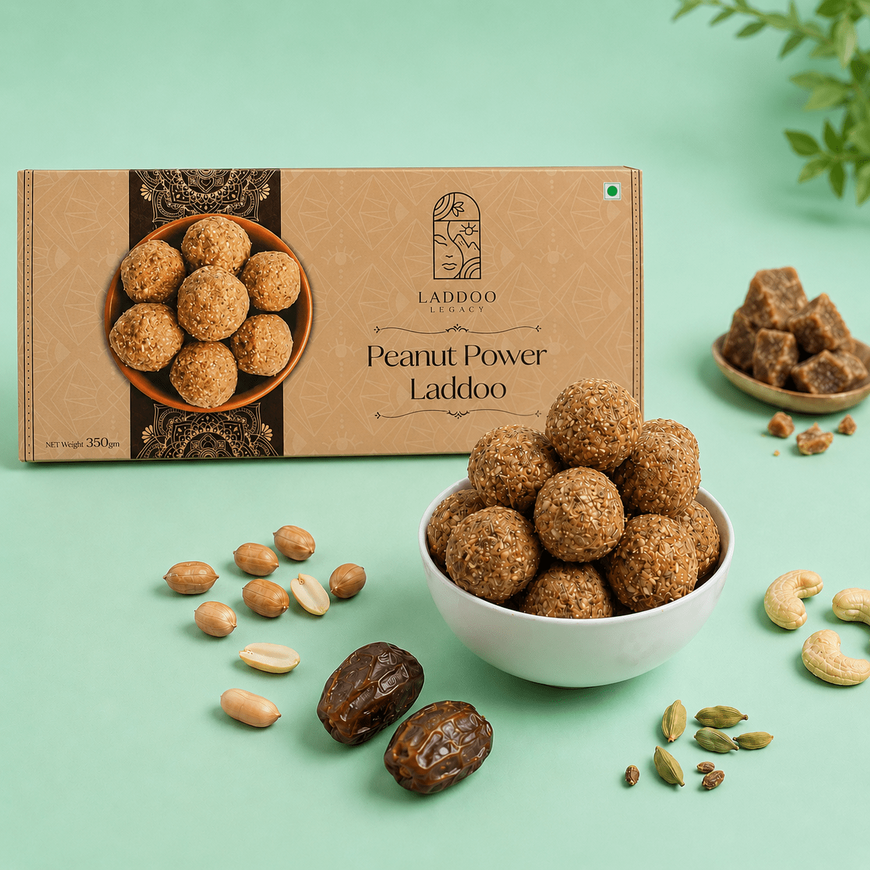 Peanut power laddoo